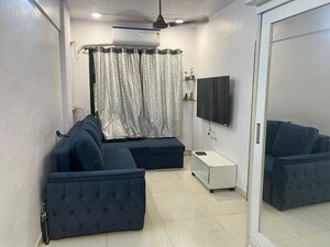 Living Room in 1 RK Apartment at Airoli – for Sale