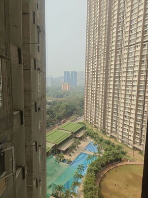 Balcony in 2 BHK Apartment at Runwal Forests, Kanjurmarg West – for Rent