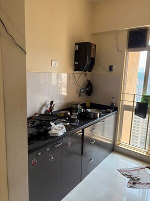 Kitchen in 1 BHK Apartment at Anant Metropolis Insignia Towers, Kasarvadavali – for Rent