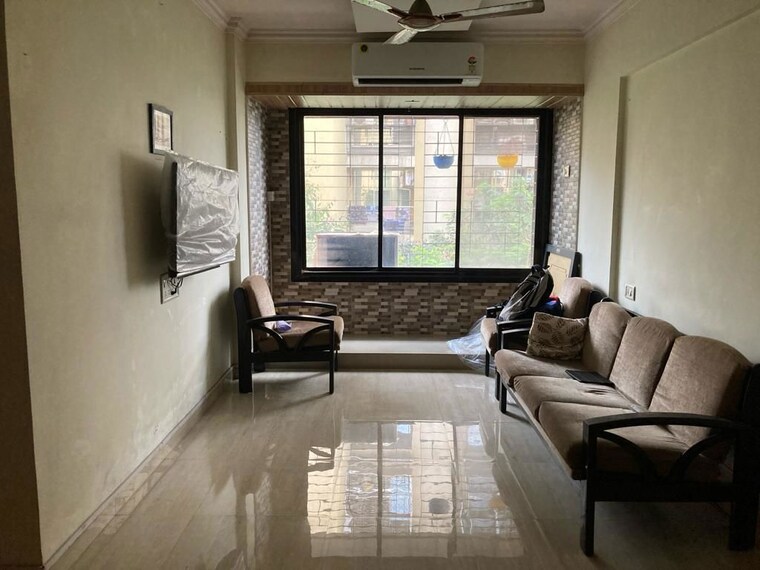 Living Room, four bunglows 2 Bedroom 700 Sq.Ft. Apartment In Four Bunglows Mumbai 10787426