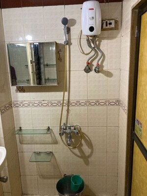 Bathroom in 2 BHK Apartment at Four Bunglows – for Rent