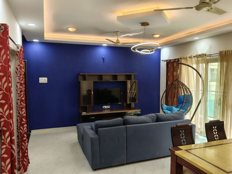 Living Room, megapolis-sangria-towers 2.5 Bedroom 850 Sq.Ft. Apartment In Hinjewadi Pune 10787433