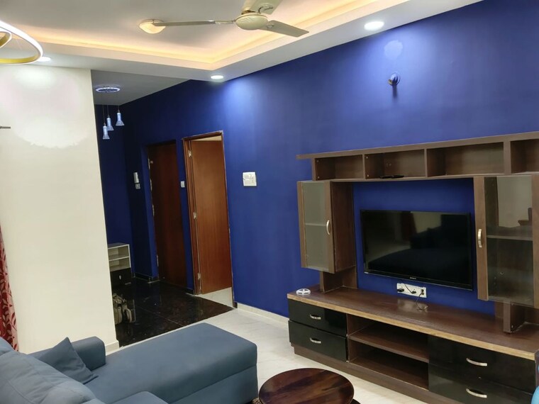 Living Room, megapolis-sangria-towers 2.5 Bedroom 850 Sq.Ft. Apartment In Hinjewadi Pune 10787433