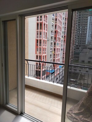 Balcony in 2 BHK Apartment at K Raheja Sterling, Mohammadwadi – for Rent