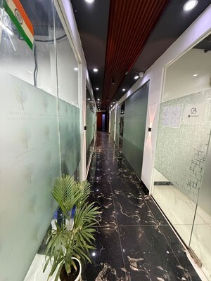 Staircase in  Office Space at Sector 16 – for Rent