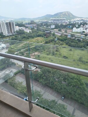 Balcony in Studio Apartment at Lodha Belmondo Sawgrass A, Gahunje – for Rent