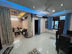 Living Room in 3 BHK Apartment at Aliganj Plaza, Aliganj – for Rent