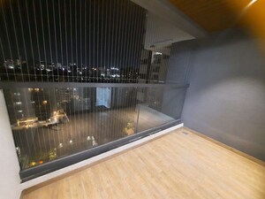 Balcony in 3 BHK Apartment at Majestique Signature Towers, Balewadi – for Rent