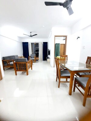 Living Room in 3 BHK Apartment at Majestique Signature Towers, Balewadi – for Rent