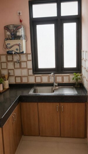 Kitchen in 3 BHK Apartment at Nitishree Alstonia Apartments, Pi I And Ii Greater Noida – for Rent