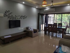 Living Room in 2 BHK Apartment at Crystal Isle Apartment, Goregaon East – for Rent