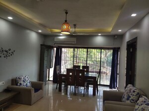 Living Room in 2 BHK Apartment at Crystal Isle Apartment, Goregaon East – for Rent