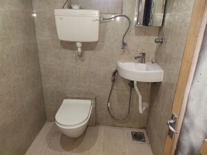 Bathroom in 2 BHK Apartment at Crystal Isle Apartment, Goregaon East – for Rent