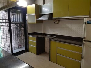Kitchen in 2 BHK Apartment at Crystal Isle Apartment, Goregaon East – for Rent
