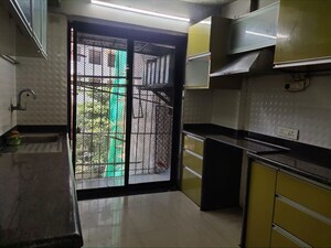 Kitchen in 2 BHK Apartment at Crystal Isle Apartment, Goregaon East – for Rent