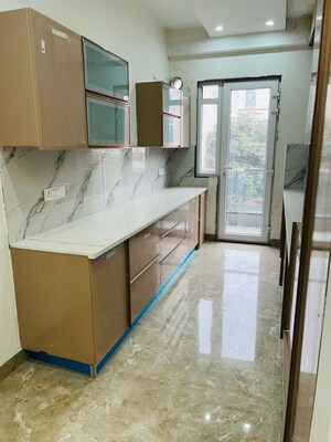 Kitchen in 3 BHK Builder Floor at Sector 57 – for Rent