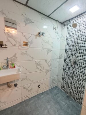 Bathroom in 3 BHK Apartment at Lic Colony – for Rent