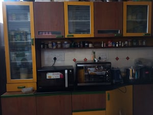 Kitchen in 3 BHK Apartment at Rahul Park - D1 D2 D3 Building, Warje – for Rent