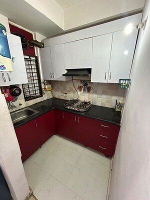 Kitchen in 1 BHK Apartment at AVJ Heights, Zeta I Greater Noida – for Rent
