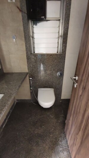 Bathroom in 2 BHK Apartment at Kalpataru Hills, Manpada – for Rent