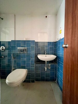 Bathroom in 2 BHK Apartment at Lodha Amara, Kolshet Road – for Rent
