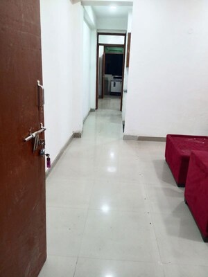 Building Lobby in 1 BHK Apartment at Freedom Fighters Enclave – for Rent