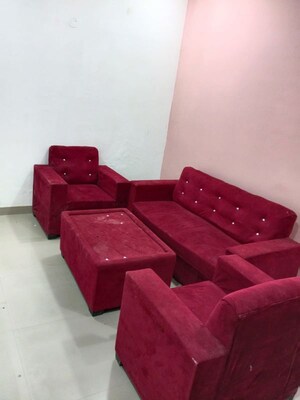 Living Room in 1 BHK Apartment at Freedom Fighters Enclave – for Rent