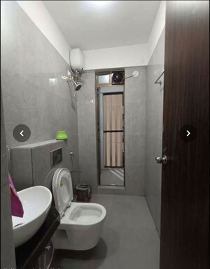 Bathroom in 2 BHK Apartment at Raymond Ten X Habitat, Pokhran Road No Two – for Rent
