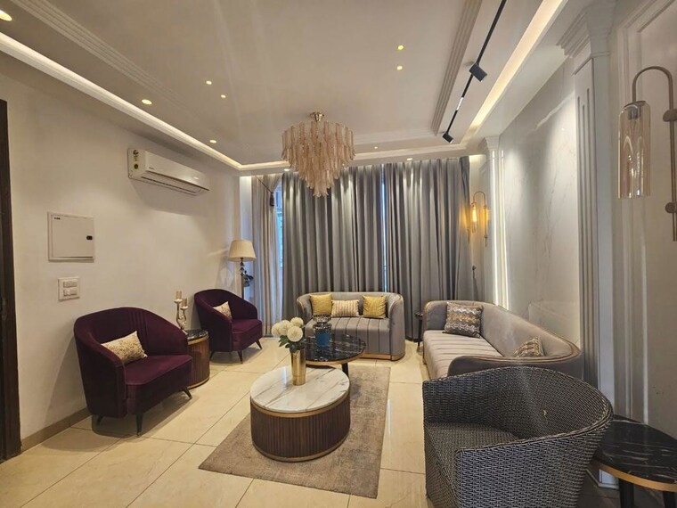 Living Room, gvt-beliston-avenue 4 Bedroom 2281 Sq.Ft. Apartment In Dhakoli Zirakpur 10787758