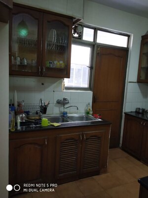Kitchen in 3 BHK Builder Floor at Sushant Lok I – for Rent