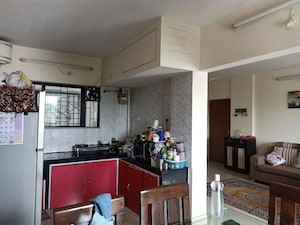 Kitchen in 3 BHK Apartment at Seema Garden, Kothrud – for Rent