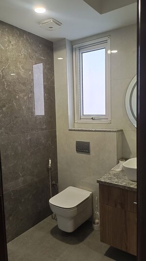 Bathroom in 3 BHK Builder Floor at New Rajinder Nagar – for Rent
