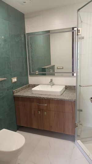 Bathroom in 3 BHK Builder Floor at New Rajinder Nagar – for Rent