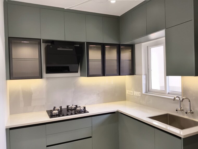 Kitchen, my-home-navadweepa 2 Bedroom 1200 Sq.Ft. Apartment In Madhapur Hyderabad 10787792