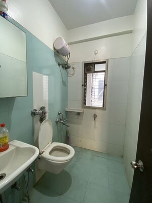 Bathroom in 2 BHK Apartment at Lodha Paradise, Majiwada – for Rent