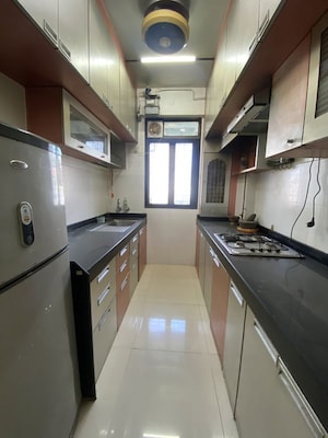 Kitchen in 2 BHK Apartment at Lodha Paradise, Majiwada – for Rent