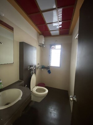 Washroom in 2 BHK Apartment at Lodha Paradise, Majiwada – for Rent