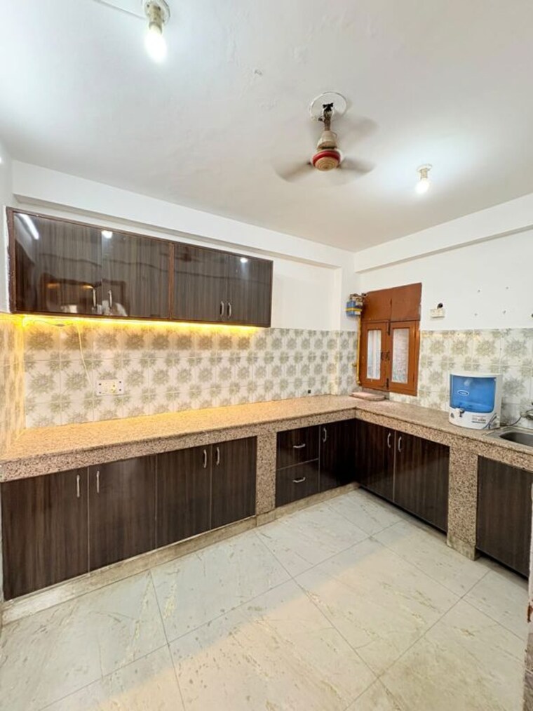 Kitchen, neb sarai 1 Bedroom 450 Sq.Ft. Builder Floor In Neb Sarai Delhi 10787801