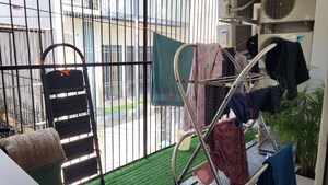 Balcony in 4 BHK Apartment at Greater Kailash – for Sale