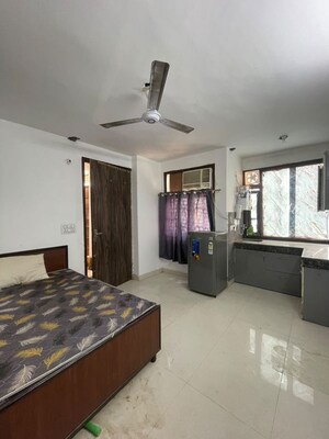 Kitchen in 1 RK Builder Floor at Neb Sarai – for Rent