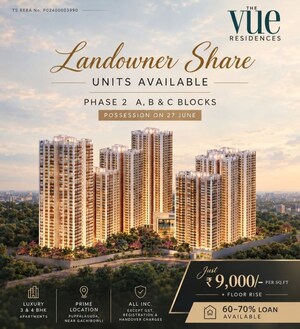 3 BHK Apartment – Exterior View View at Raghuram The Vue Residences, Puppalaguda - for Sale