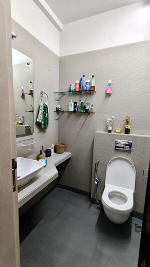 Bathroom in 3 BHK Apartment at Chembur – for Rent