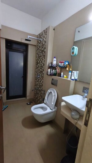 Bathroom in 3 BHK Apartment at Chembur – for Rent