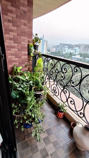 Balcony in 3 BHK Apartment at Chembur – for Rent