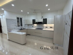 Kitchen in 3 BHK Builder Floor at Sushant Lok ii – for Sale