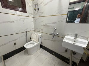 Bathroom in 4 BHK Builder Floor at Vasant Kunj Enclave – for Sale