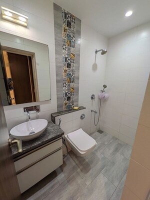 Bathroom in 2 BHK Apartment at Bandra West – for Rent