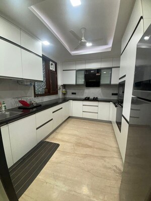 Kitchen in 3 BHK Builder Floor at Safdarjung Enclave – for Rent