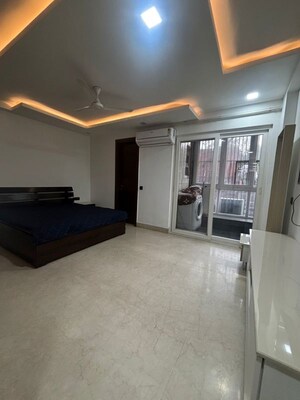 Living Room in 3 BHK Builder Floor at Safdarjung Enclave – for Rent