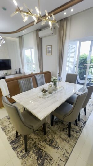 Dining area in 3 BHK Apartment at Gunjur – for Sale